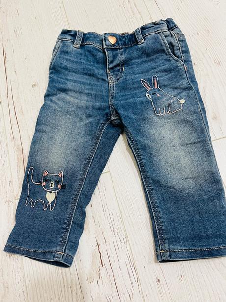 Rifle zateplené dievca 74, h&m,74