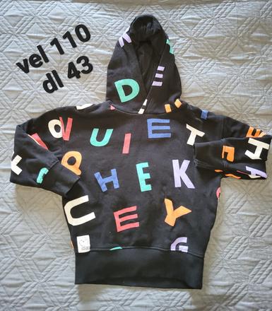 Mikina pismenka, 110