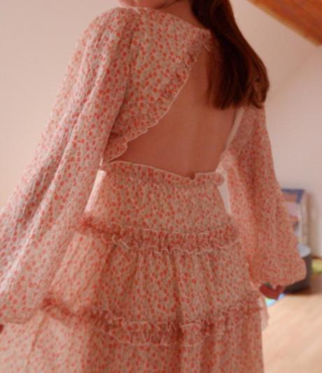 Šaty s kvietkami, xs