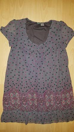 Fialové šaty vel.42, 42