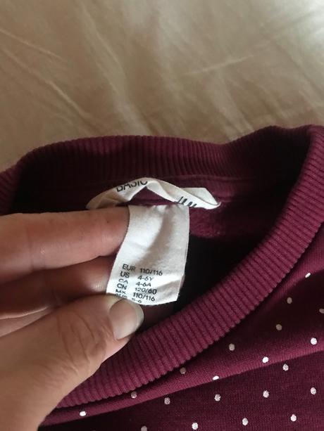 Mikina h&m 110/116, h&m,116