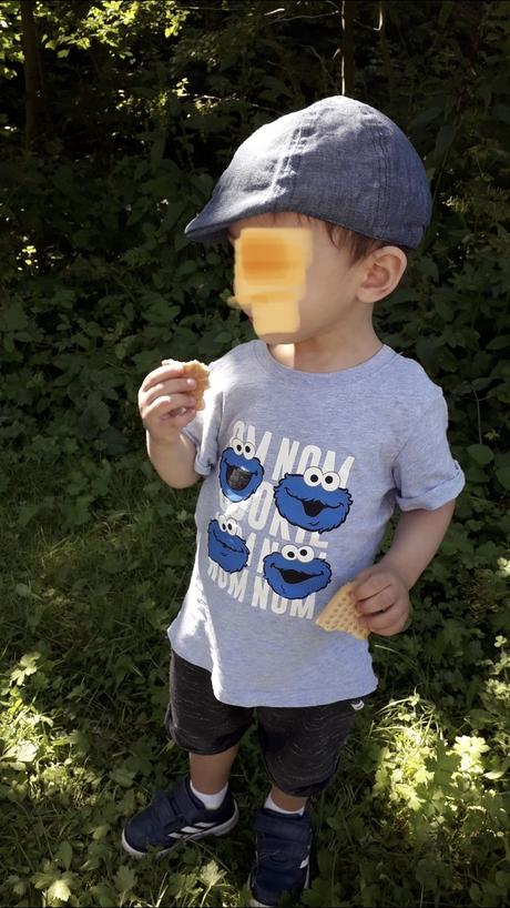 Sesame street tričko v.92, h&m,92