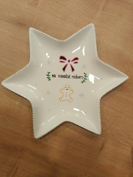 Maľované taniere handmade, 