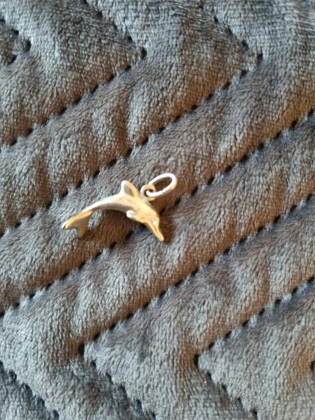 Strieborný prívesok delfín výška 16 mm,