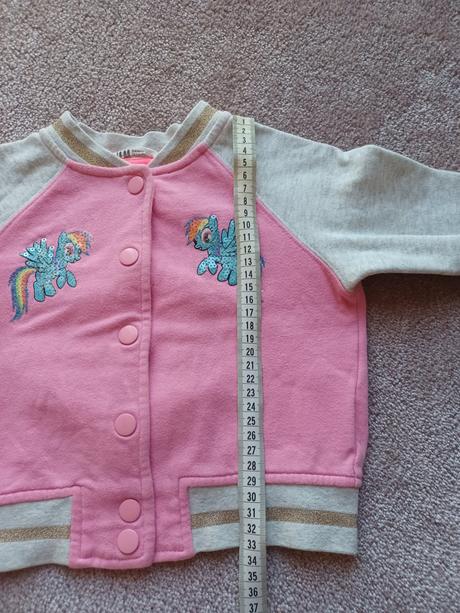 Bomber mikina my little pony, h&m,98