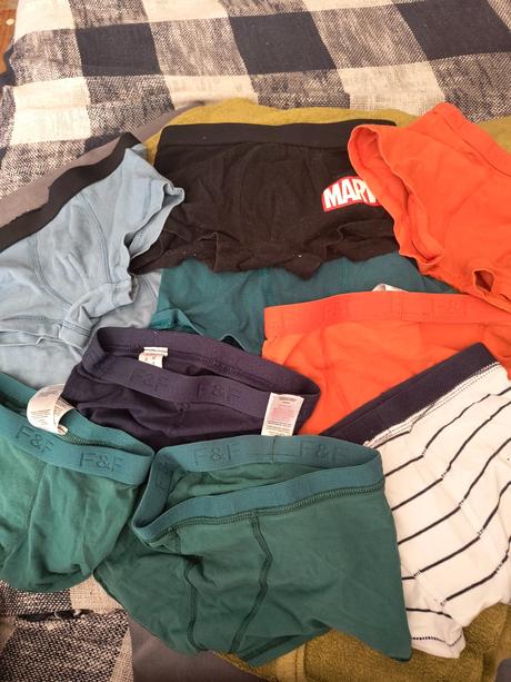 Boxerky 12 ks 122-128, 122