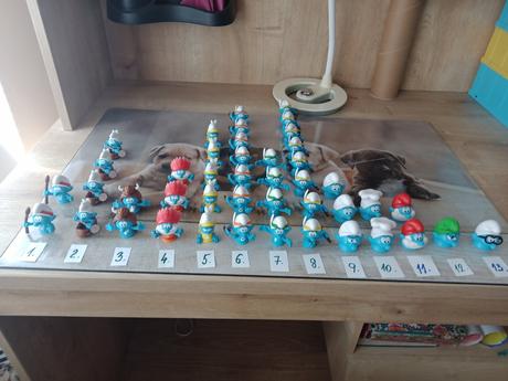 Figúrky šmolkovia,