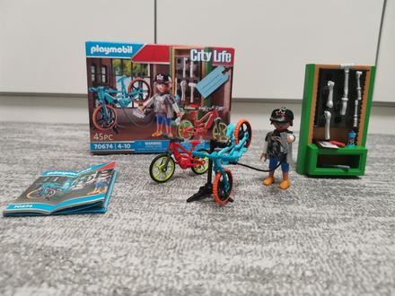 Playmobil 70674 - servis elektrobicyklov,