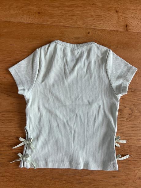 Dievcenske tricko- croptop, zara,164