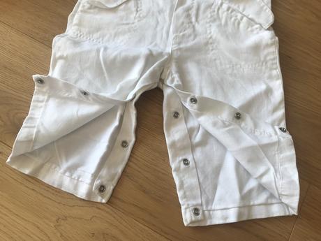 Ľanové nohavice, chicco,68