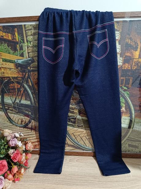 Legíny 122/128 vyzerajú ako džínsy, 122