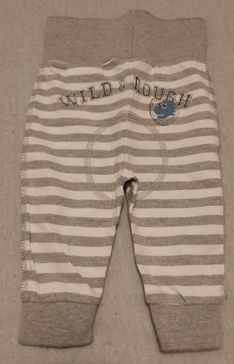 Legínky/tepláčky pásikové 62, dopodopo,62