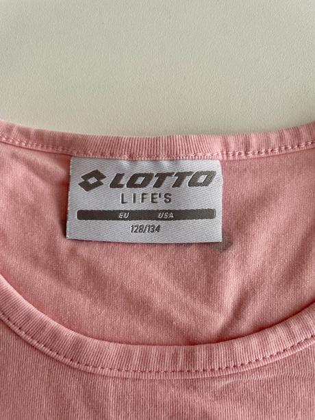 Športové tričko lotto, lotto,128