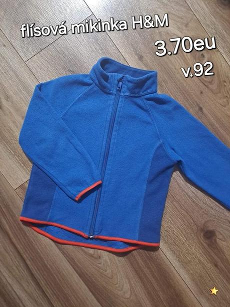 Flísová mikina h&m, h&m,92