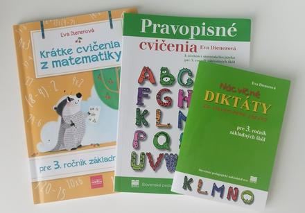 Pravopisné cvičenia, diktáty, úlohy pre 3. ročník,