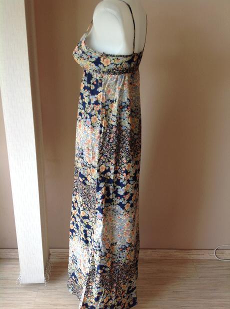 Dlhé bavlnené saty /o, h&m,xs