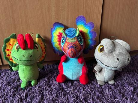 Sada 3 ks dinosaurov,