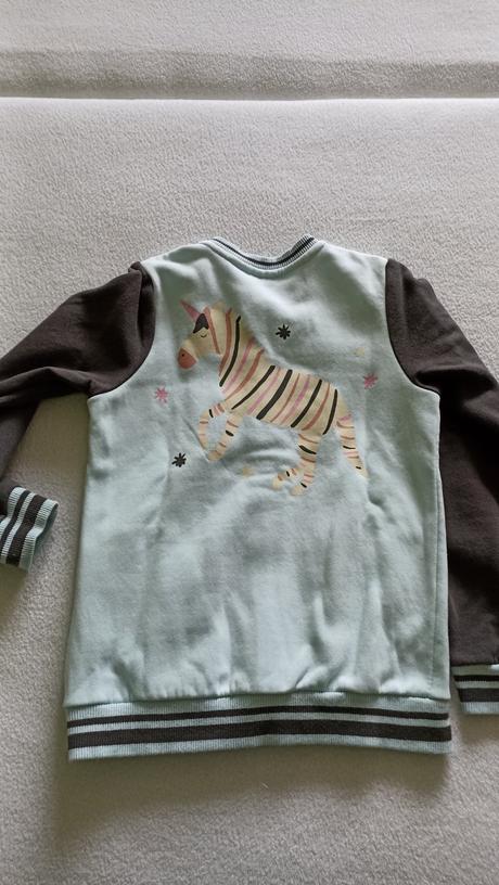 Mikina na zips veľ.122/128, lupilu,122