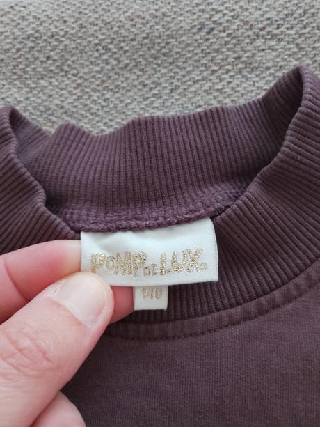 Dievčenské teplé šaty/ tunika, pompdelux,140