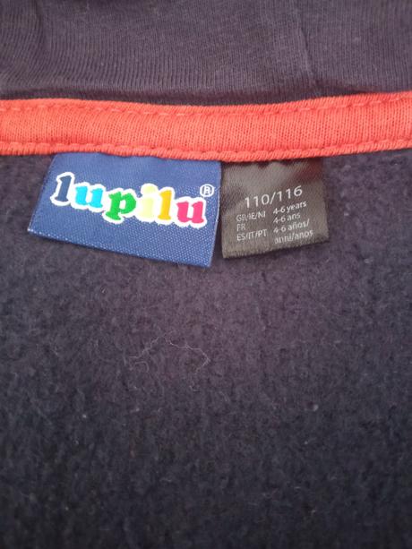 Chlapčenská mikina s potlačou lupilu (110-116), lupilu,110