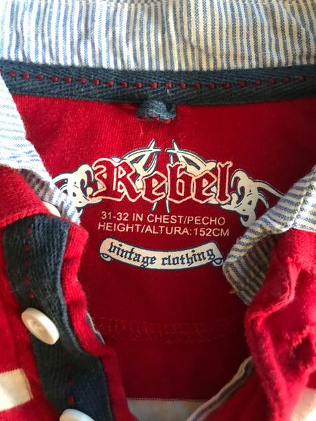 Tricko s kratkym rukavom rebel, rebel,152