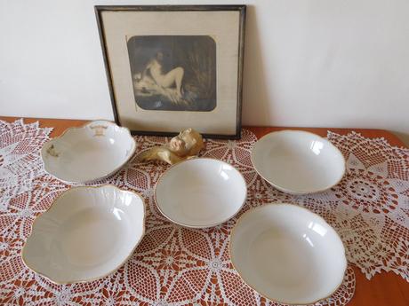 Porcelánové misy čechoslovákia,