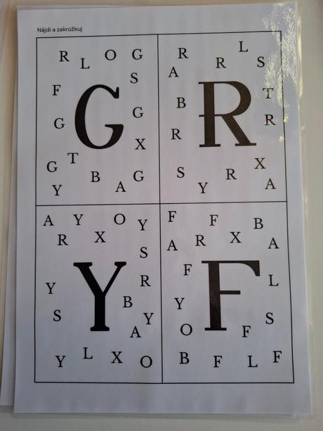 Pracovný zošit abeceda, 