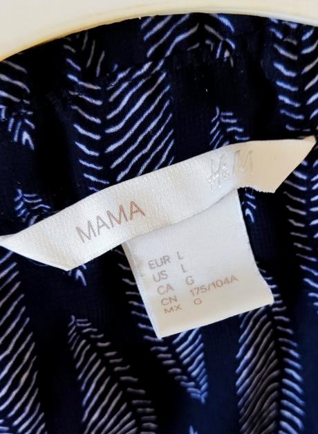 Blúzka bez rukávov h&m mama, h&m,l