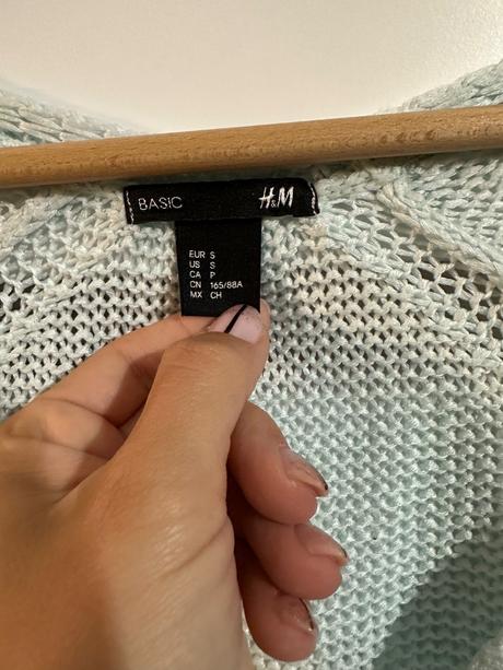 H&m basic svetrík, h&m,s