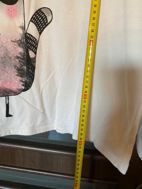 2x tricko s mačkou, benetton,164