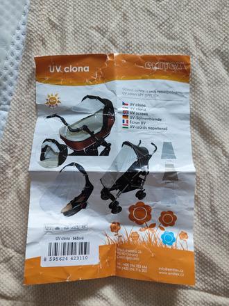 Uv clona na kočík, emitex