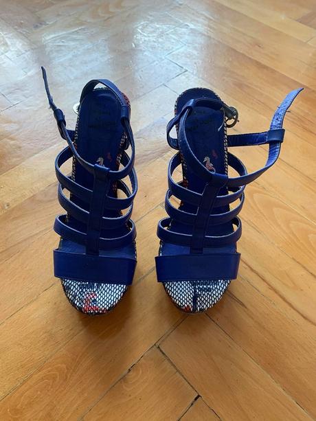 Dámske extravagantné topanky, 39