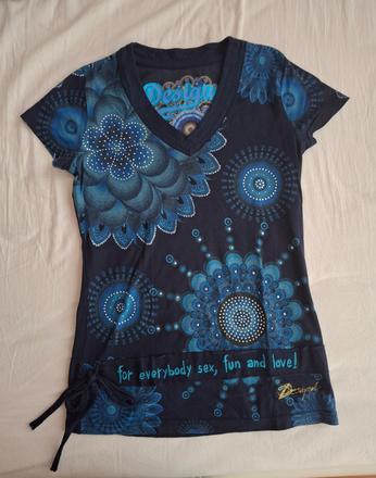Dámske tričko desigual, desigual,s