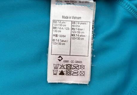Uv tričko veľ. 116/122, decathlon,122