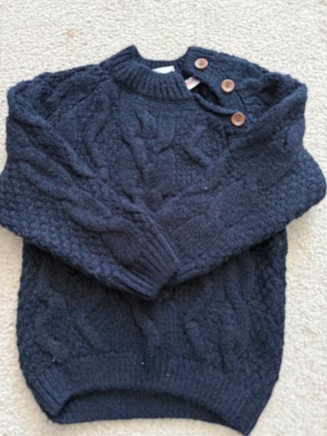 Pletený sveter, zara,104