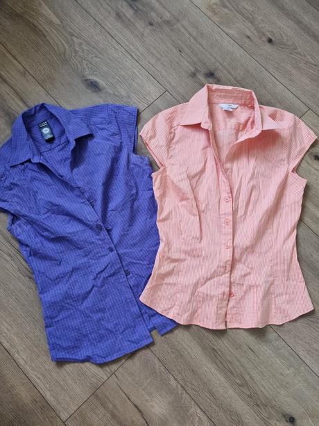 2x blúzka veľ. s, h&m,s