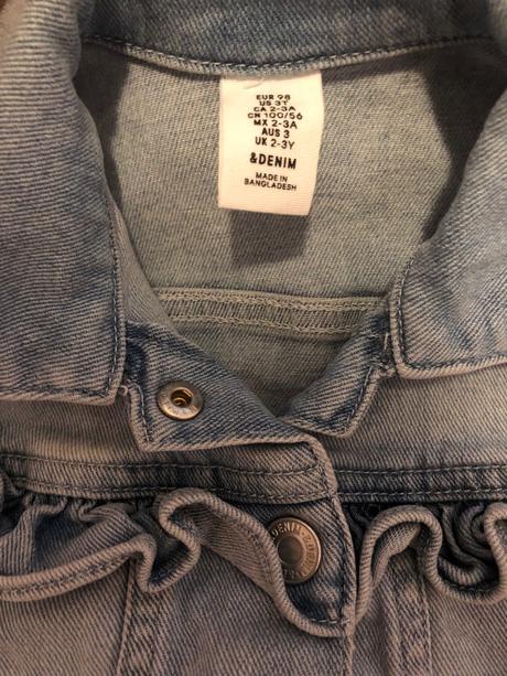 Riflovka s volanmi, h&m,98