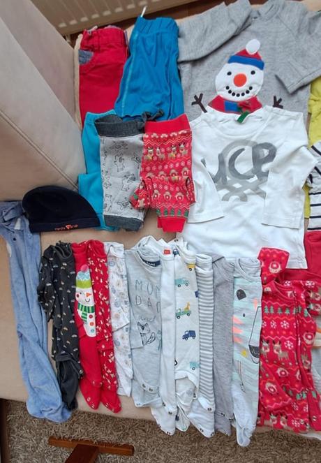 Mix oblečenia veľkosť 80, 68–80