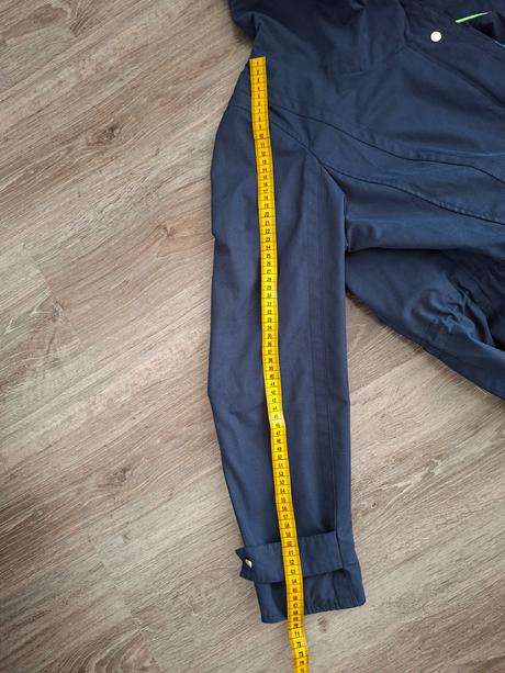 Tmavomodra bunda parka neprefukajuca, street one,m