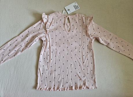 Rebrovaná bavlnená súprava h&m, h&m,98