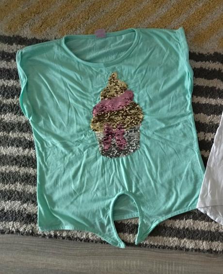 Tričká s flitrami 146/152, 146