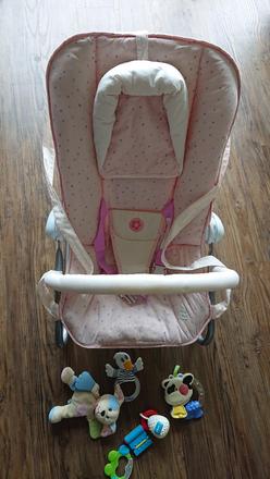 Lehátko na krmenie a hranie, 