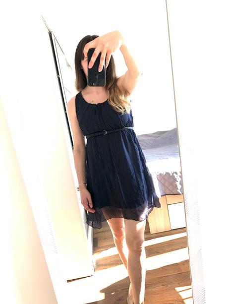 Nádherné hodvábne šaty, s