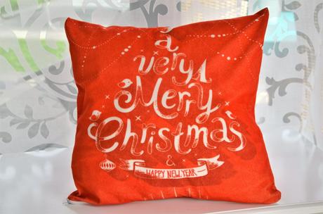 Vianočná obliečka na vankúš-40x40cm,