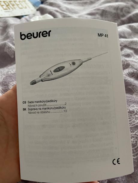 Set na manikuru/pedikuru beurer, 