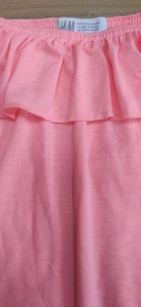 Neonove "off shoulder" tricko, h&m,122