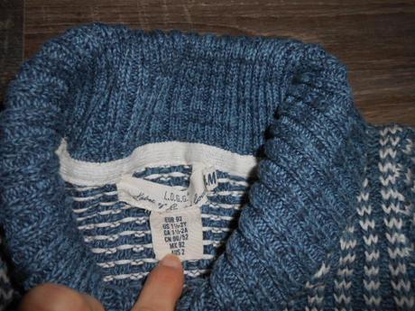 H&m krasny svetrik č. 92, h&m,92