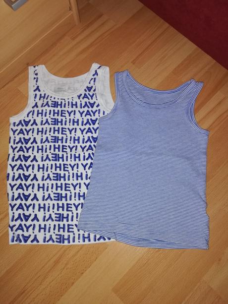 Tričko bez rukávov / tielko- 2ks, pepperts,122