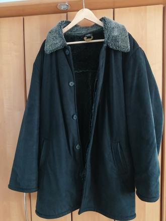 Pánska semišová zimná bunda 4xl, 4xl