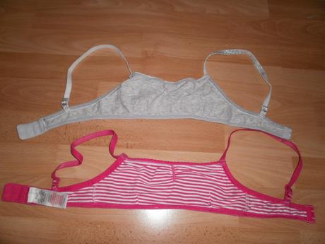 Dve podprsenky/lambady na 9-10 rokov, f&f,134